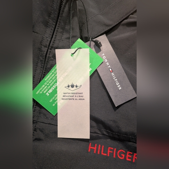 TOMMY HILFIGER Men's Regatta Water Resistant Jacket-2XL-blue-NWT - Picture 6 of 10